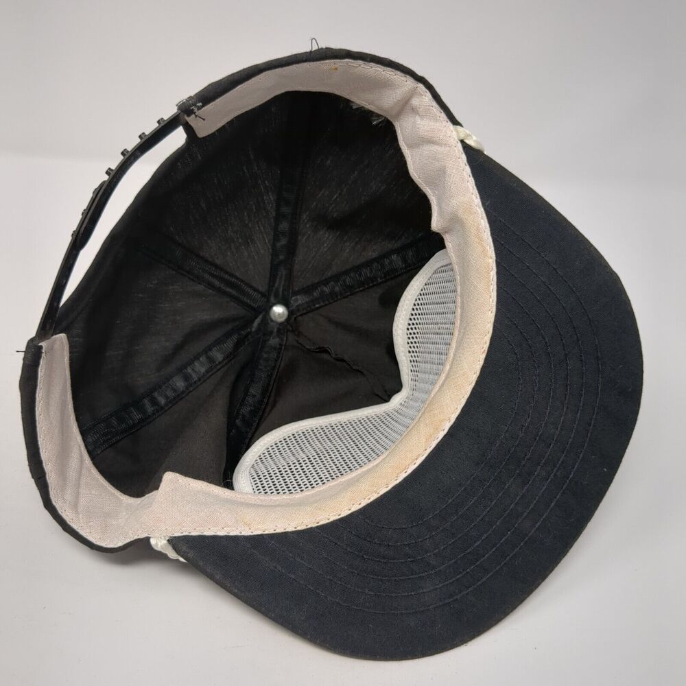 Dekalb Fact Plot Cooperator Snapback Rope Hat Bla… - image 6